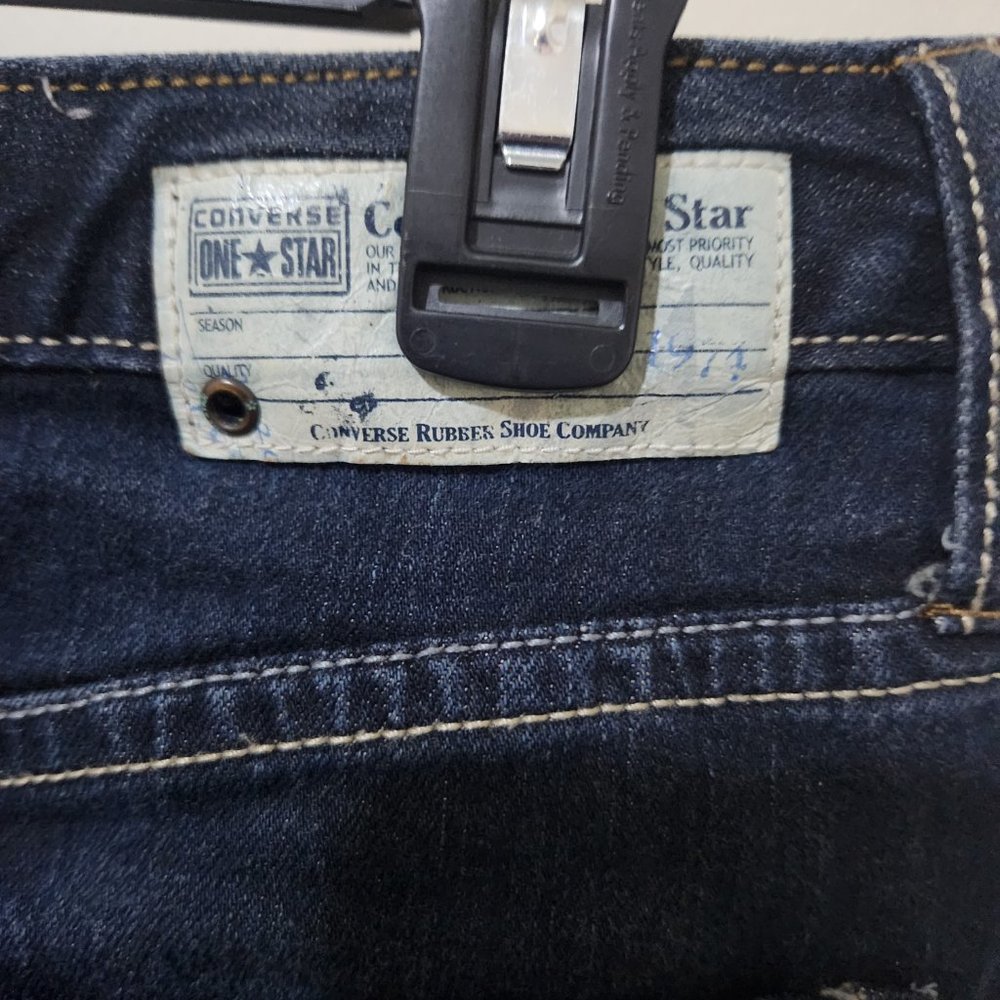 Converse Denim Skirt Dark Wash Size 4 - Picture 4 of 6